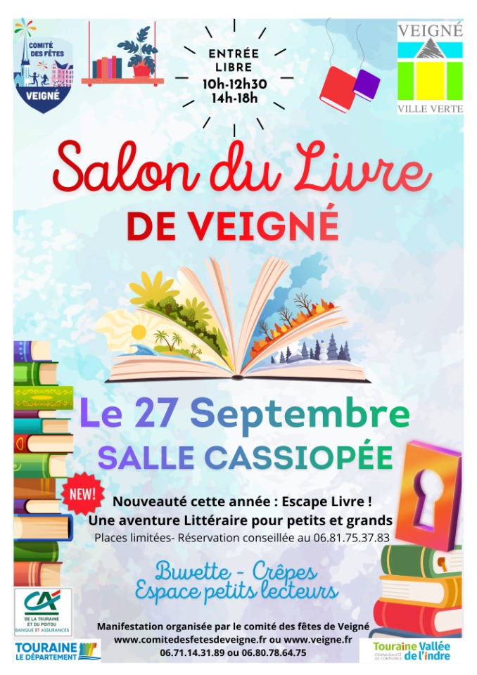 Salon du livre - Veigné