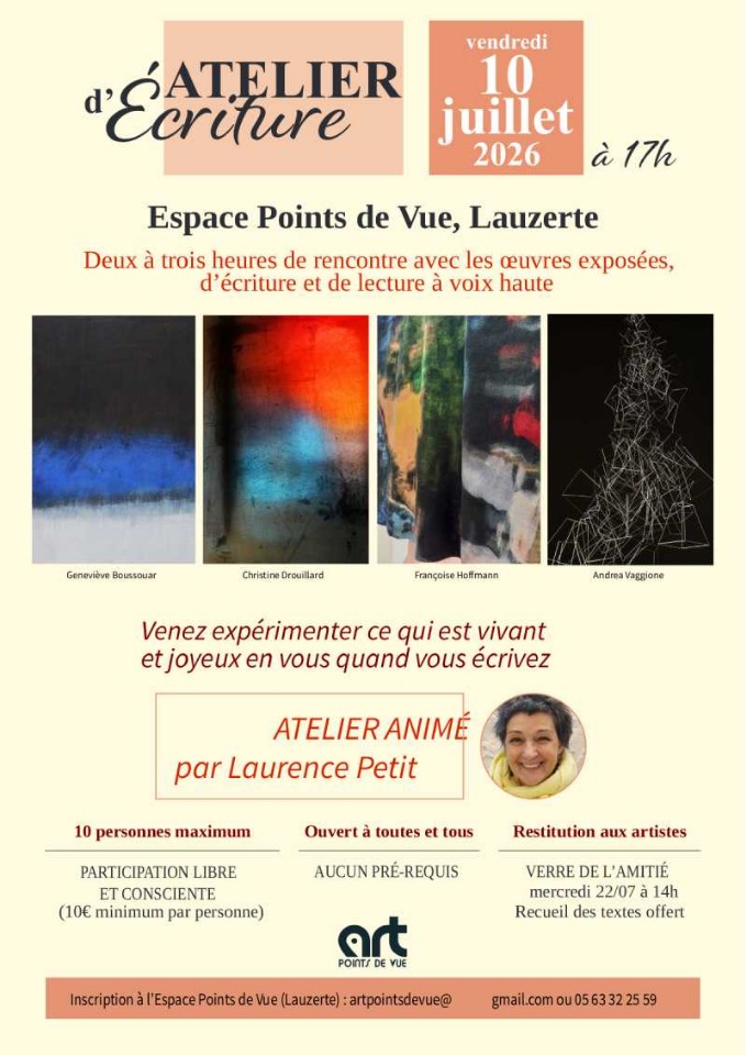 Atelier d'&eacute;criture - Lauzerte