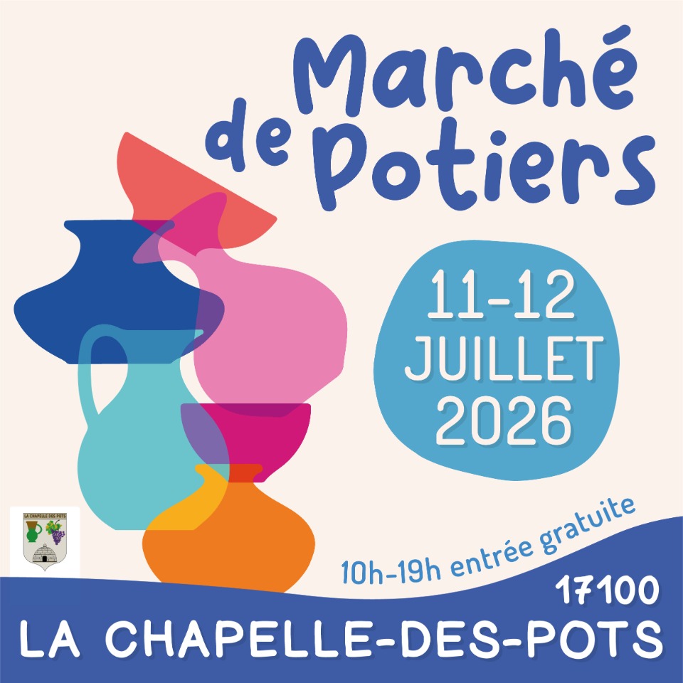 March&eacute; de potiers &agrave; La Chapelle-des-Pots - La Chapelle-des-Pots