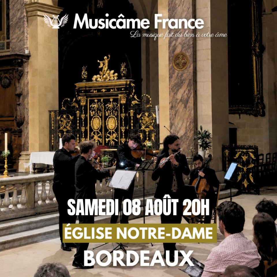 Concert &agrave; Bordeaux: Ravel, Debussy, Kreisler, Cantemir, Mozart, Bach,  - Bordeaux