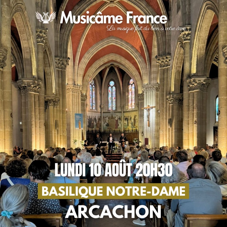 Concert &agrave; Arcachon: Ravel, Debussy, Kreisler, Cantemir, Mozart, Bach,  - Arcachon
