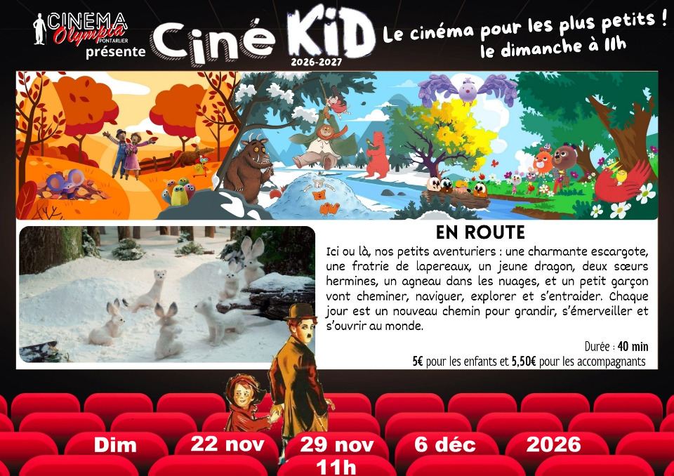 Cin&eacute; Kid - en Route - Pontarlier