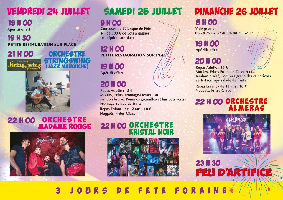  GRANDE FETE DE LA ST PEY - Langoiran