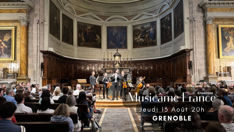Concert &agrave; Grenoble&nbsp;: Ravel, Debussy, Vivaldi, Cantemir, Mozart, Bach,  - Grenoble