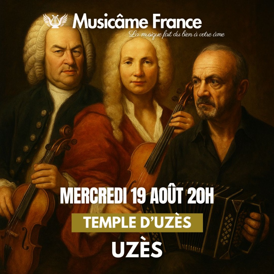 Concert &agrave; Uz&egrave;s&nbsp;: Vivaldi x Bach x Piazzolla - Uzès