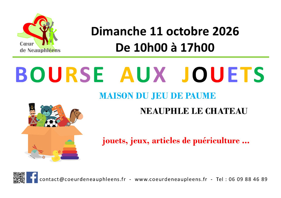 Bourse aux jouets  - Neauphle-le-Château
