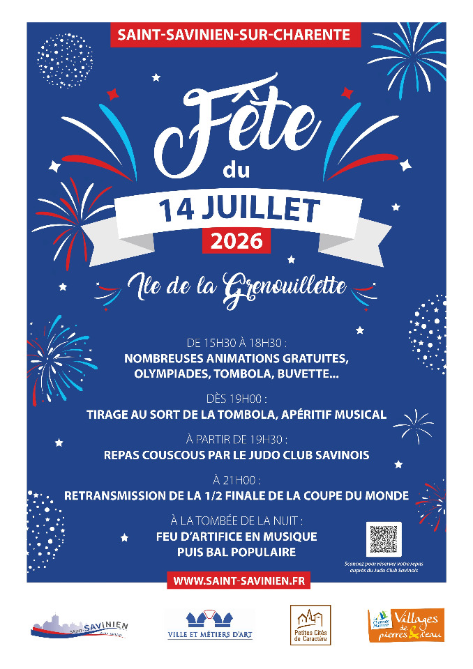 SAINT-SAVINIEN-SUR-CHARENTE C&Eacute;L&Egrave;BRE SON 14 JUILLET - Le Mung