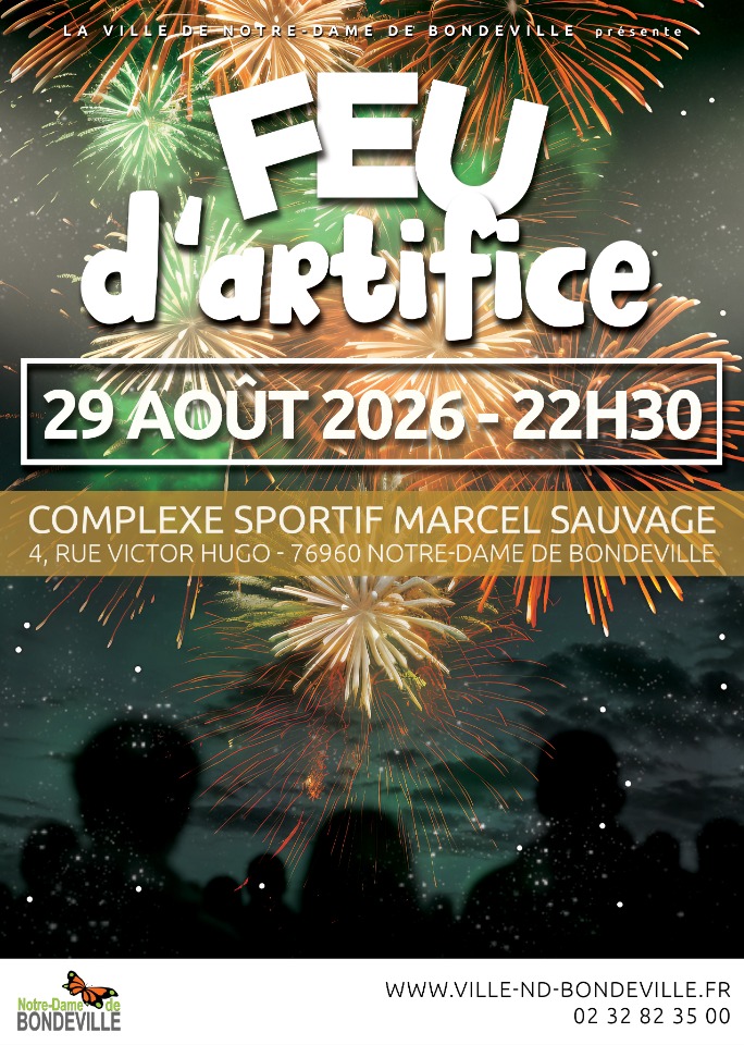 Feu d'artifice de Notre-Dame de Bondeville - Notre-Dame-de-Bondeville