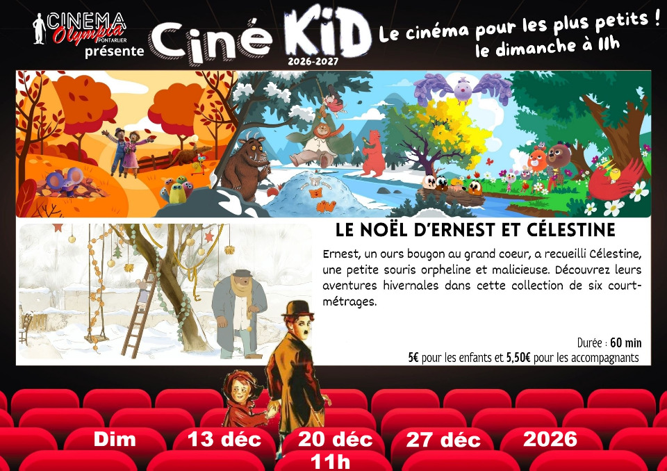 Cin&eacute; Kid - le Noel d'Ernest et C&eacute;lestine - Pontarlier