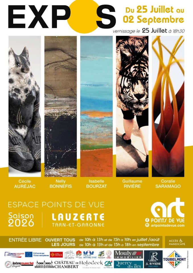 Exposition d&rsquo;art actuel - Lauzerte