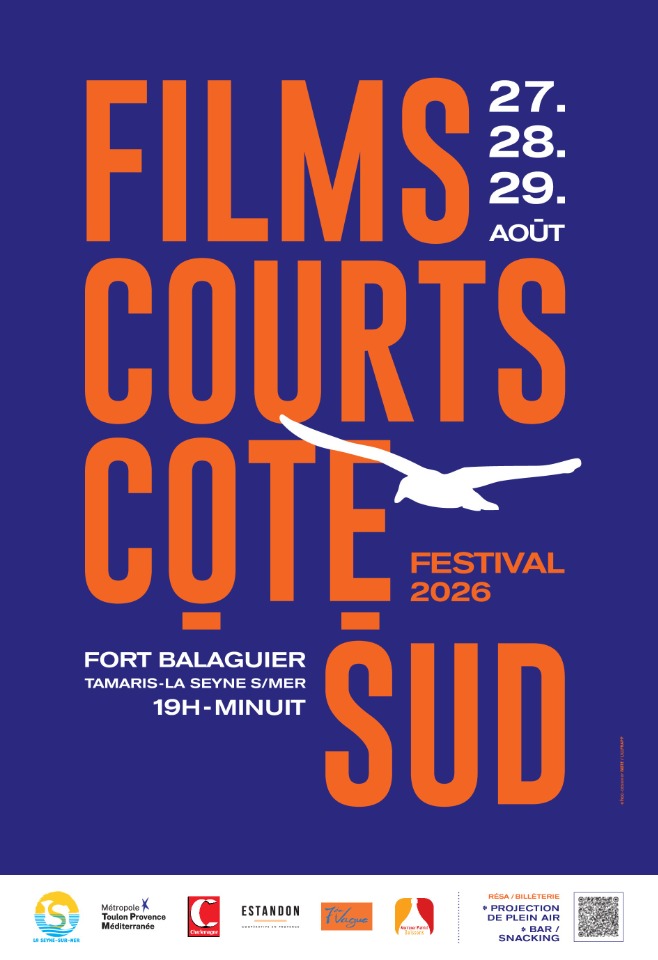 Festival Films Courts C&ocirc;t&eacute; Sud 2026 - La Seyne-sur-Mer