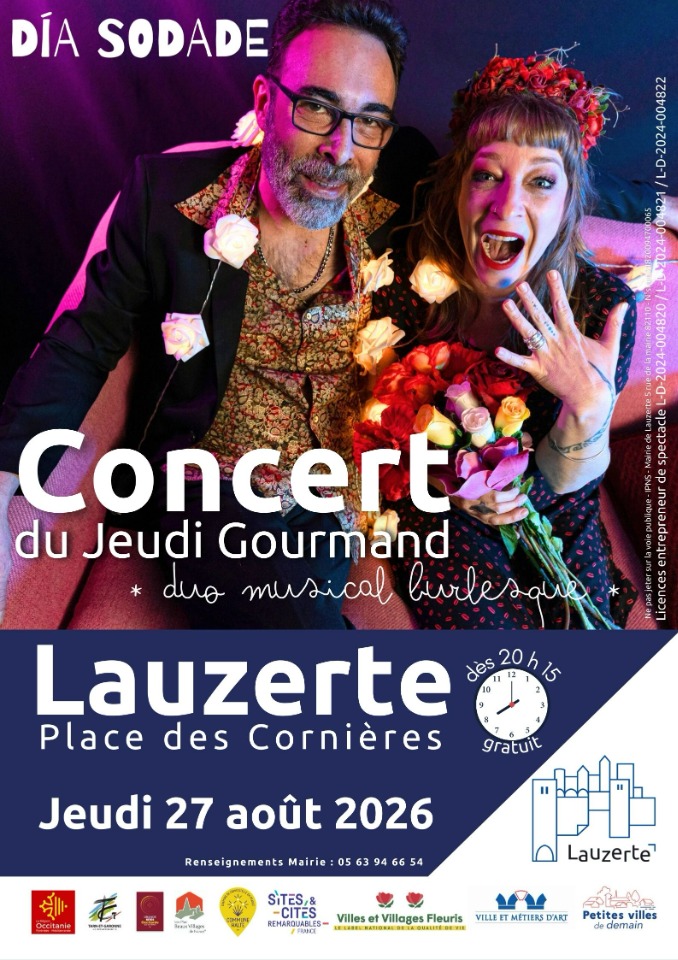 D&iacute;a Sodade en concert &agrave; Lauzerte - Lauzerte