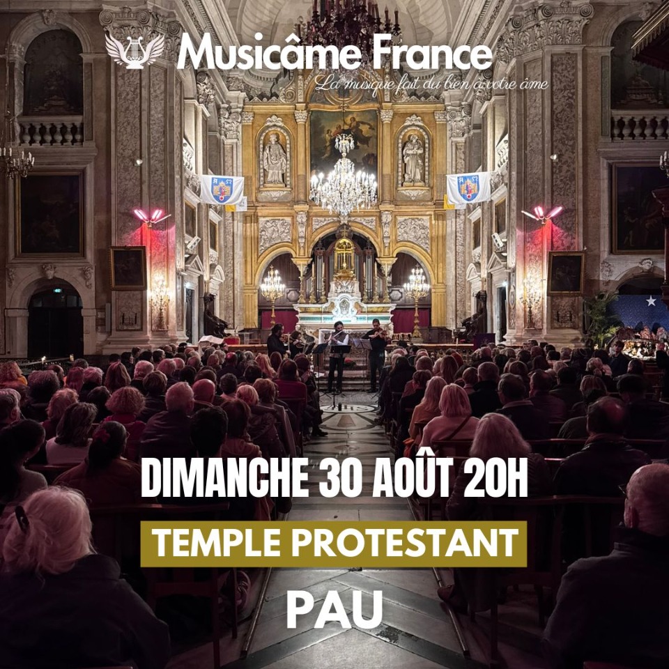 Concert &agrave; Pau: Ravel, Debussy, Mozart, Vivaldi, Bach, Piazzolla - Pau