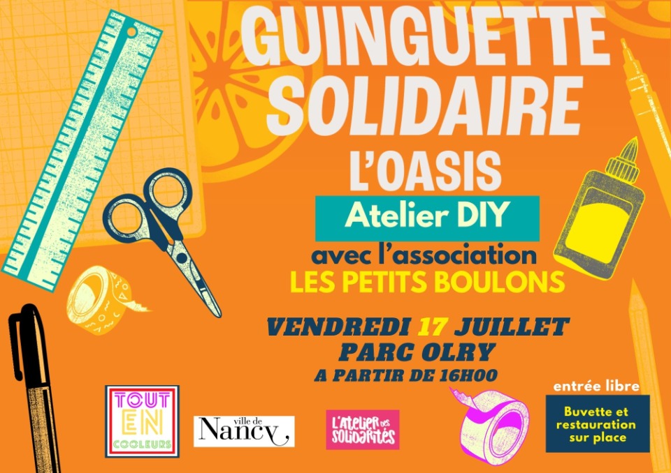 Atelier DIY avec Les Petits Boulons - Nancy