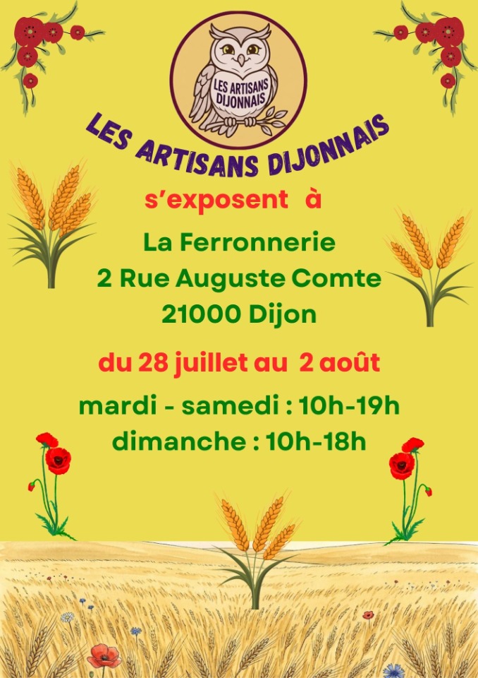March&eacute; de cr&eacute;ateurs estival des artisans dijonnais  - Dijon