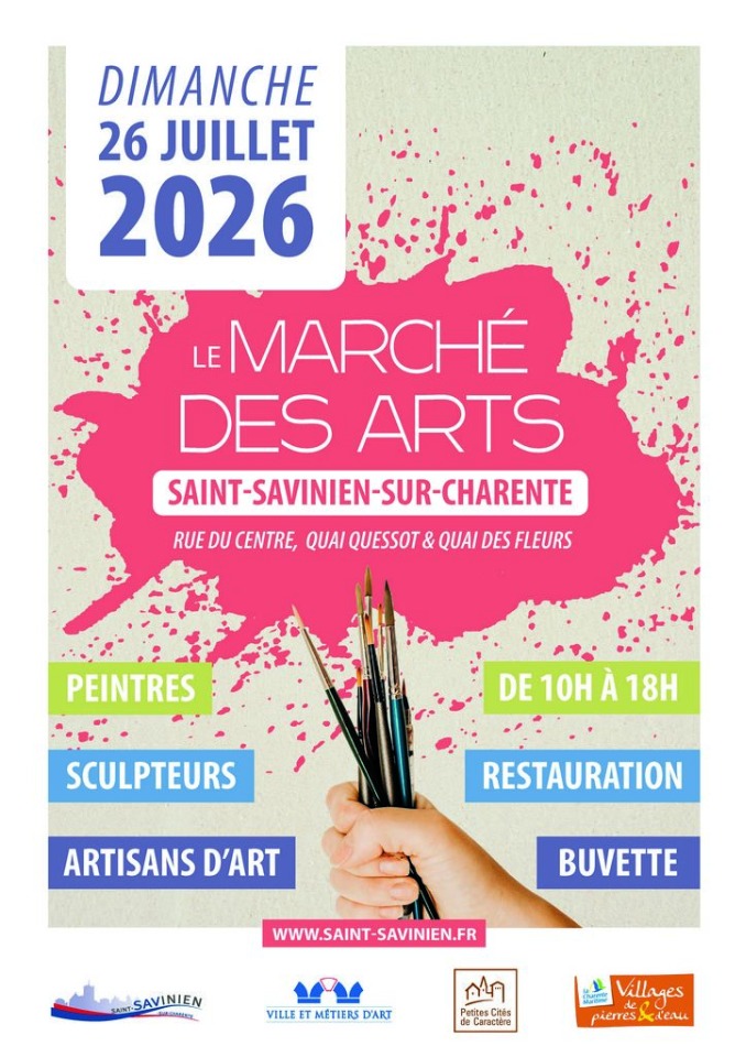 March&eacute; des Arts de Saint-Savinien 2026 - Saint-Savinien