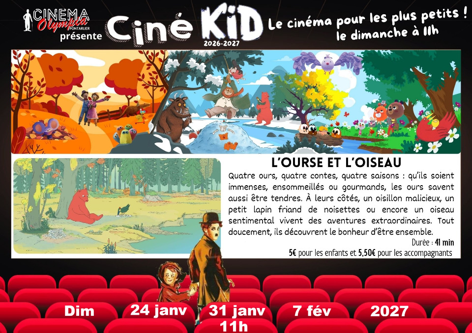 Cin&eacute; Kid - l'Ourse et l'Oiseau - Pontarlier