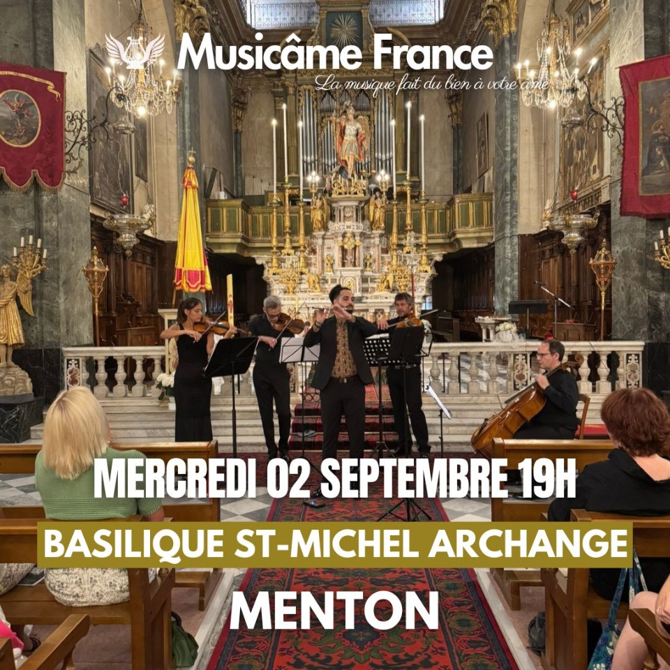 Concert &agrave; Menton: Ravel, Bach, Vivaldi, Cantemir, Rachmaninov, Puccini - Menton