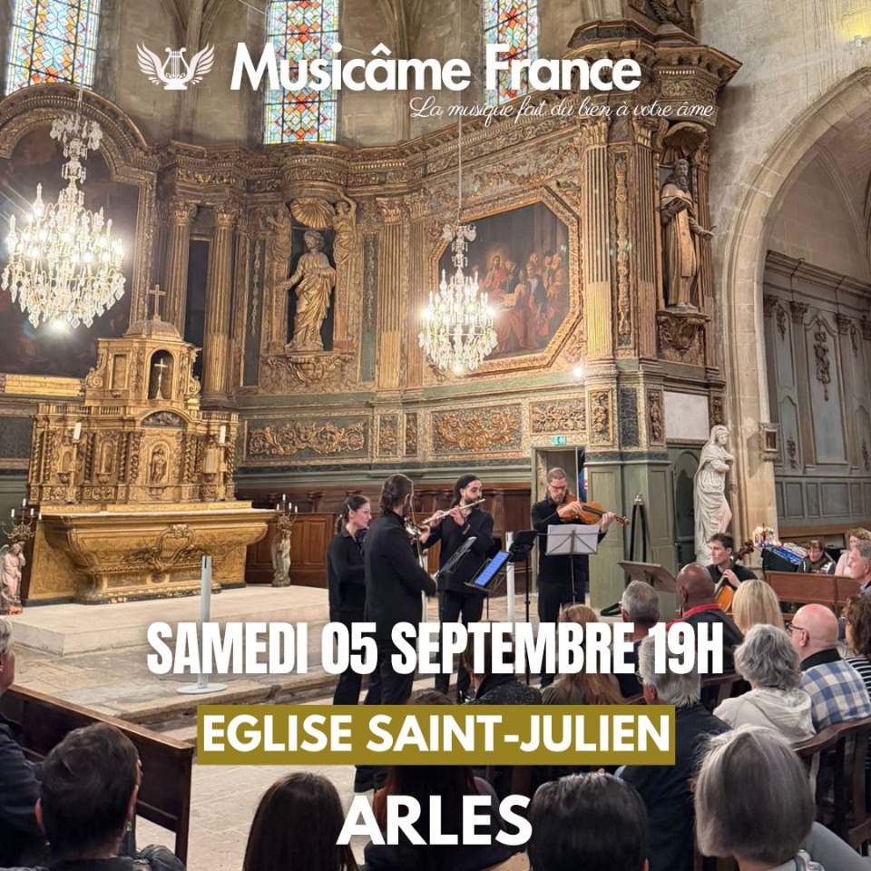 Concert &agrave; Arles: Ravel, Debussy, Cantemir, Mozart, Wieniawski, Bach - Arles