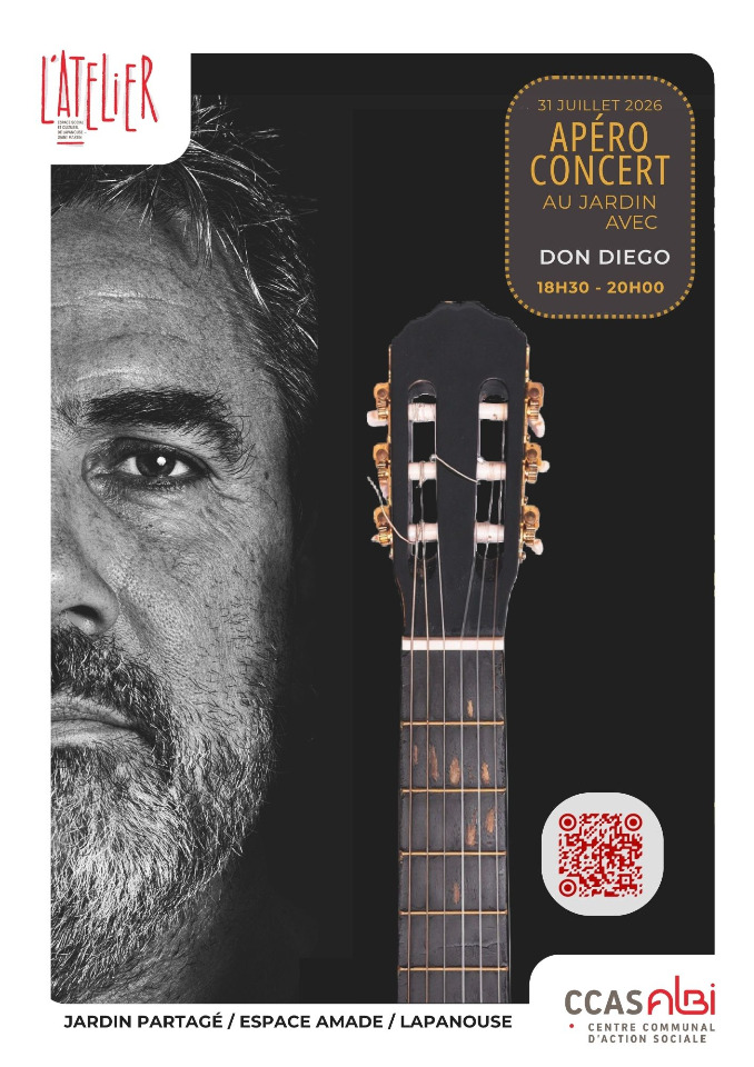Ap&eacute;ro-concert au jardin&nbsp;: Don Diego - Albi