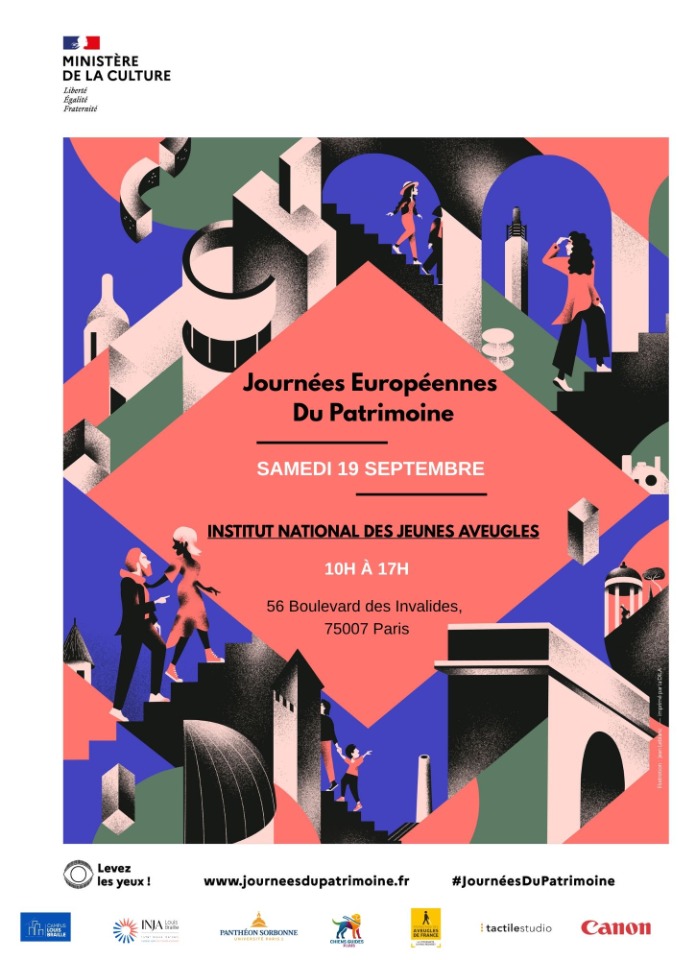 Journ&eacute;es Europ&eacute;ennes du patrimoine 2026 &agrave; l'INJA - Paris