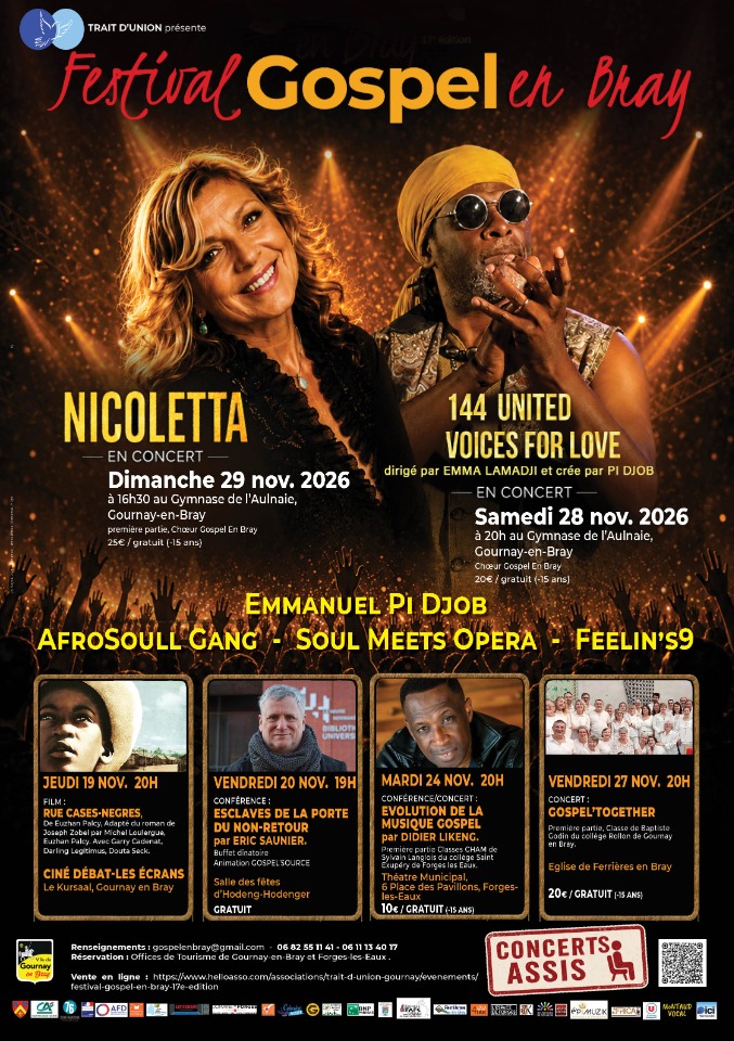 Concert Gospel'Together - Ferrières-en-Bray
