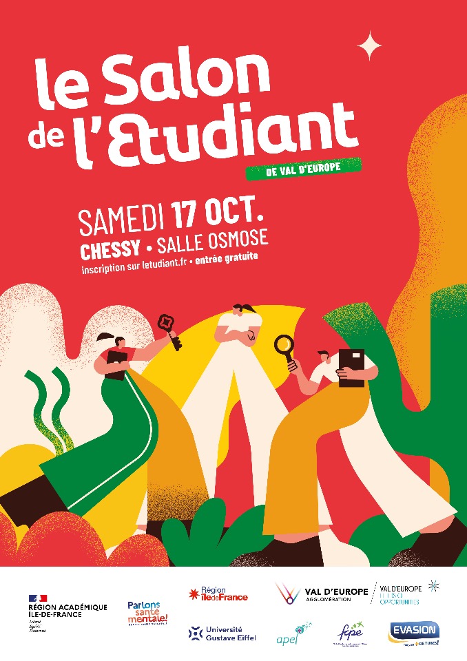 Le Salon de l&rsquo;Etudiant deVal d&rsquo;Europe &agrave; Chessy - Chessy