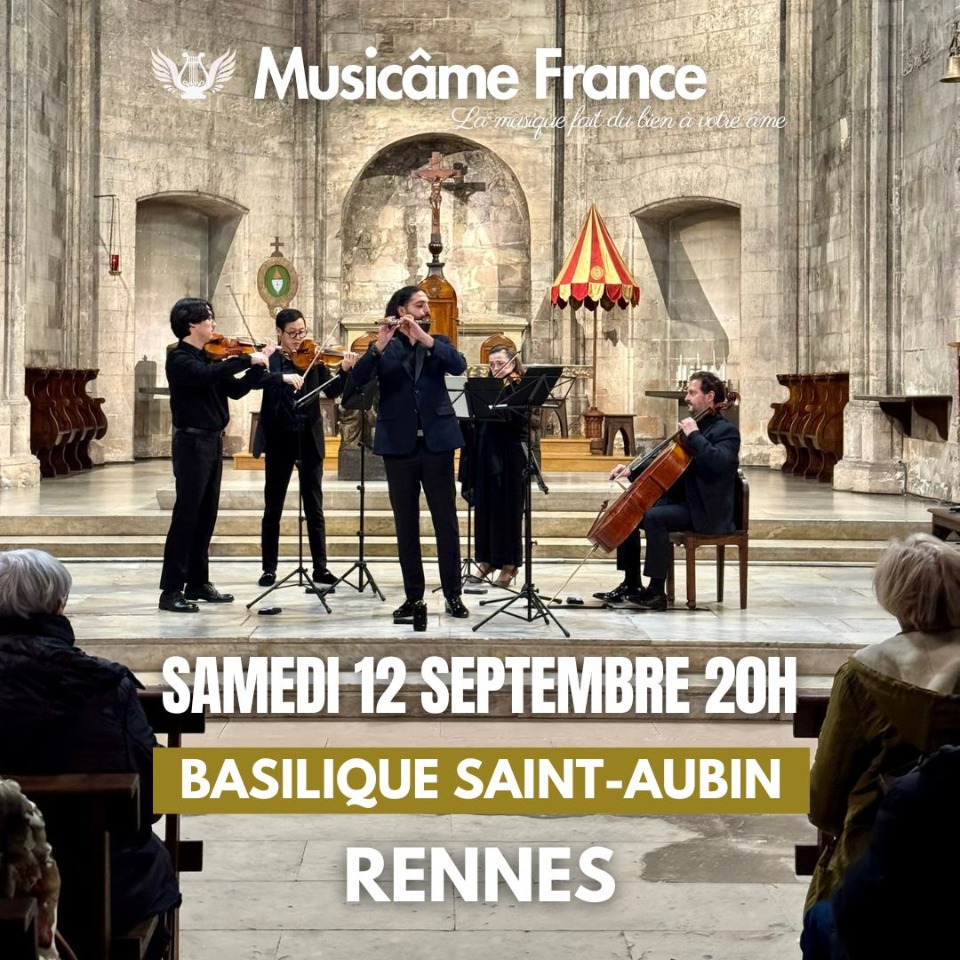 Concert &agrave; Rennes&nbsp;: Ravel, Debussy, Cantemir, Mozart, Bach, Doppler - Rennes