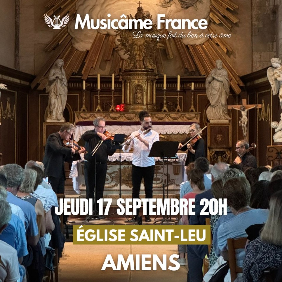 Concert &agrave; Amiens&nbsp;: Ravel, Debussy, Cantemir, Mozart, Vivaldi, Bach - Amiens