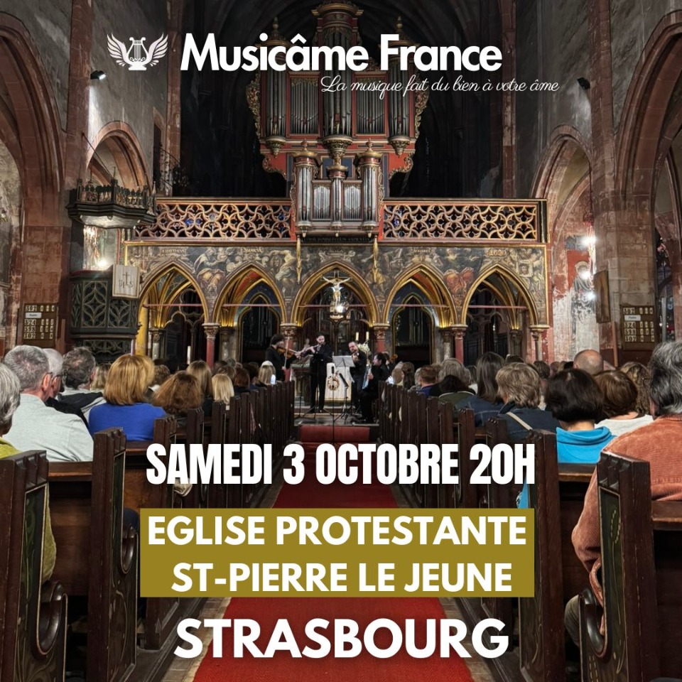 Concert &agrave; Strasbourg&nbsp;: Ravel, Debussy, Mozart, Vivaldi, Bach - Strasbourg