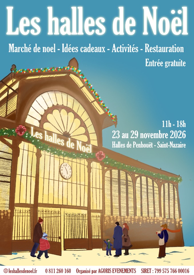 Les Halles de No&euml;l - Saint-Nazaire