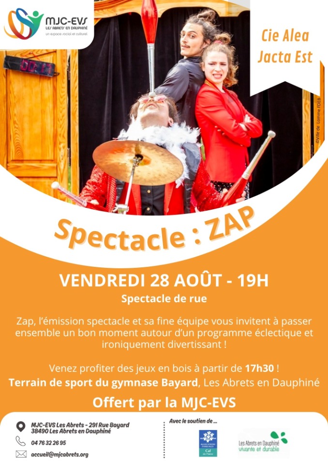 Spectacle "ZAP" - Abrets