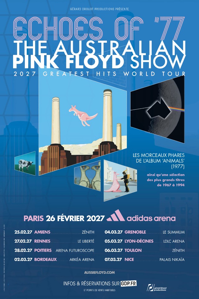 The Australian Pink Floyd Show revient en France en 2027&nbsp;! - Paris