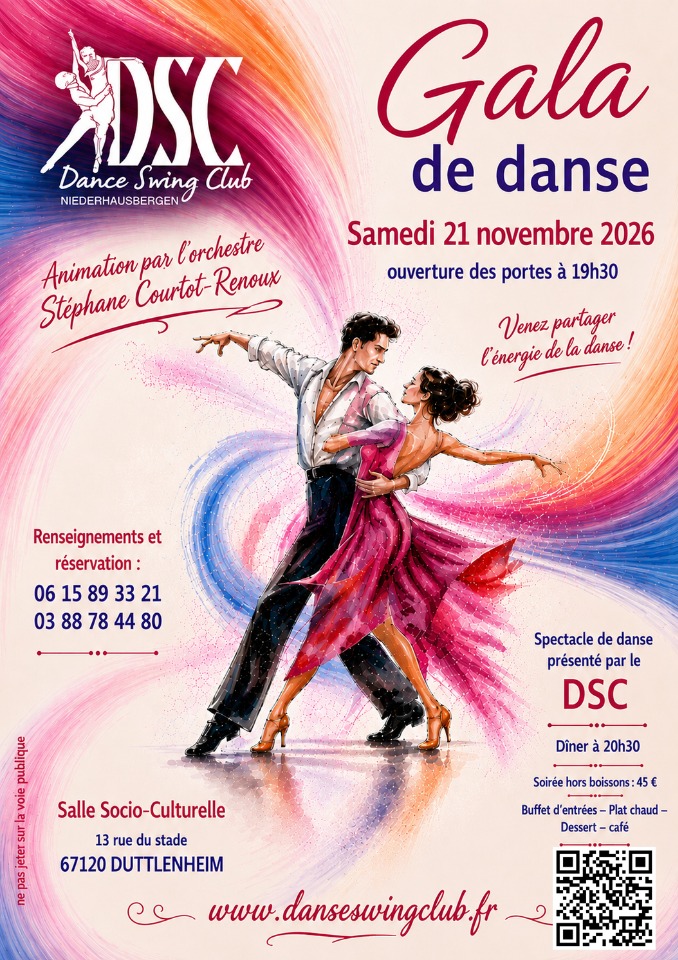 GALA ANNUEL/ DINER DANSANT  - Duttlenheim