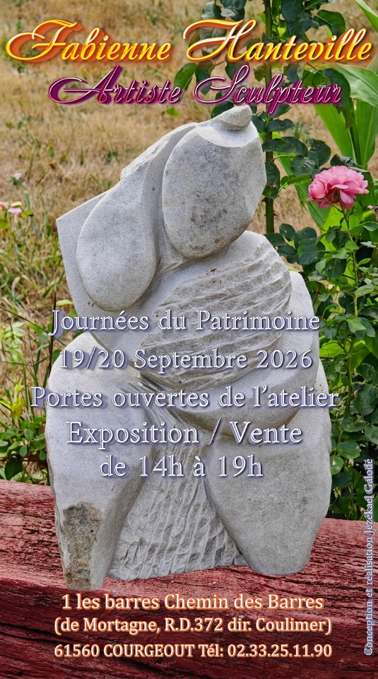 Hanteville Fabienne Journ&eacute;es Europ&eacute;ennes du Patrimoine 2026 - Courgeoût