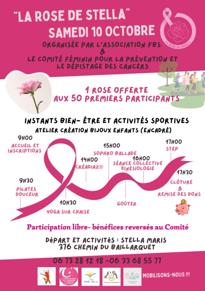 octobre rose - la Rose De Stella - Cucq