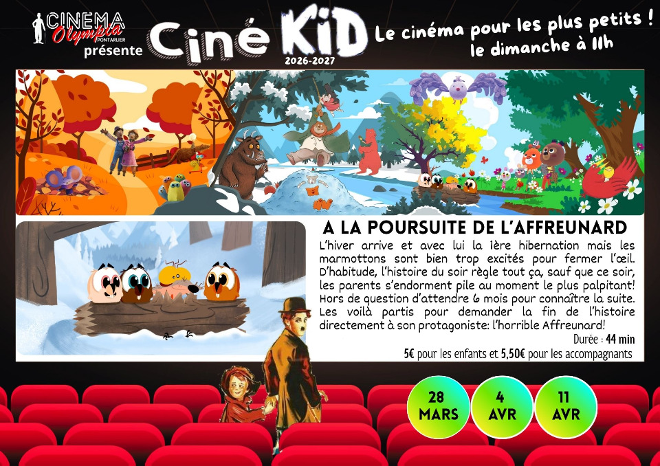 A la Poursuite de l'Affreunard - Cin&eacute; Kid - Pontarlier