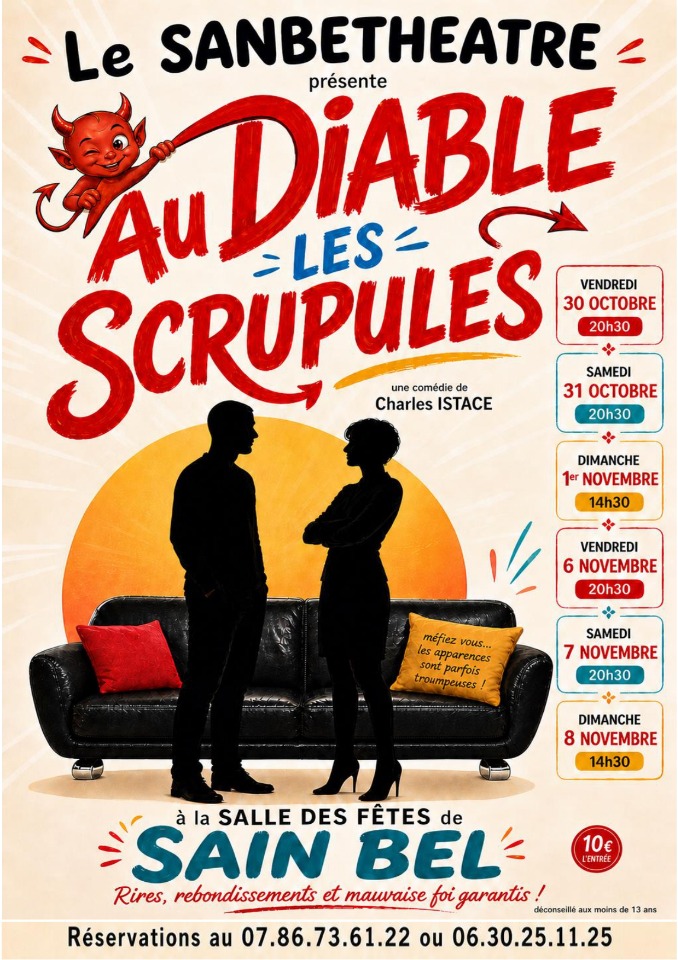 Au diable les scrupules - Sain-Bel
