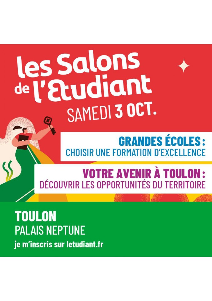 Les Salons de l'Etudiant &agrave; Toulon - Toulon