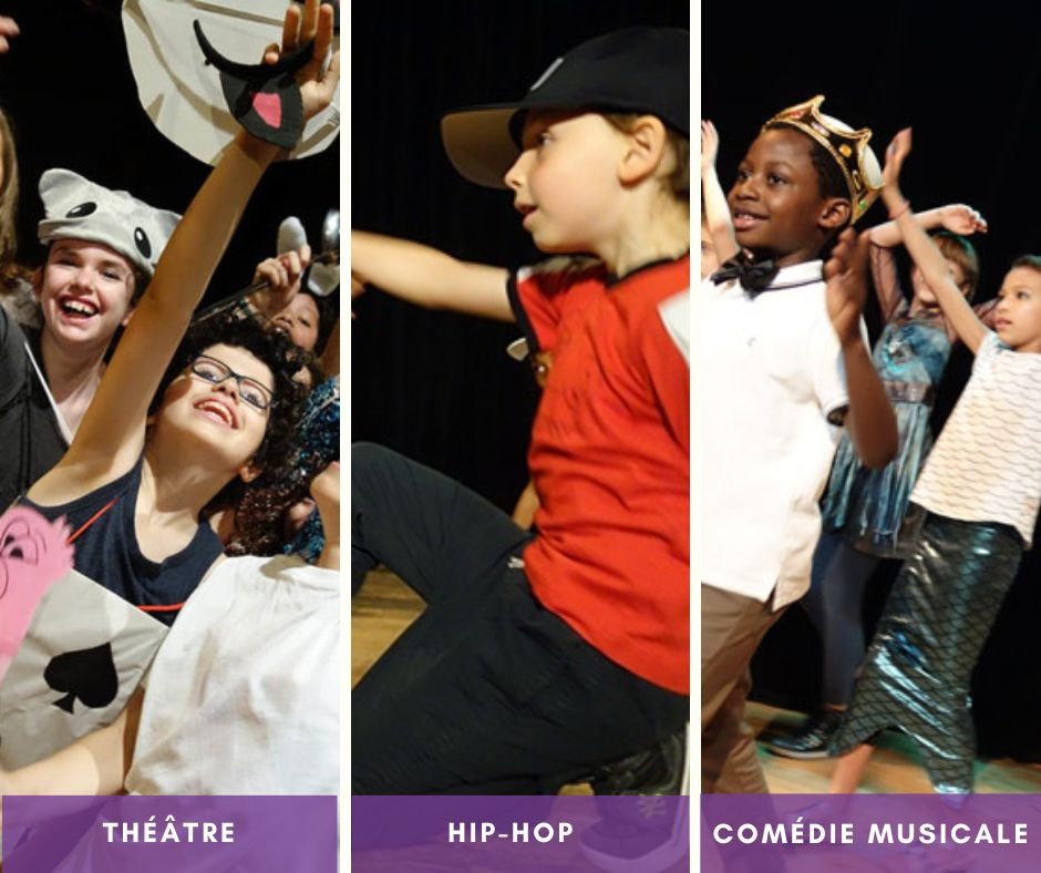 Th&eacute;&acirc;tre, Com&eacute;die musicale & Hip-Hop&nbsp;: Ateliers enfants - Paris