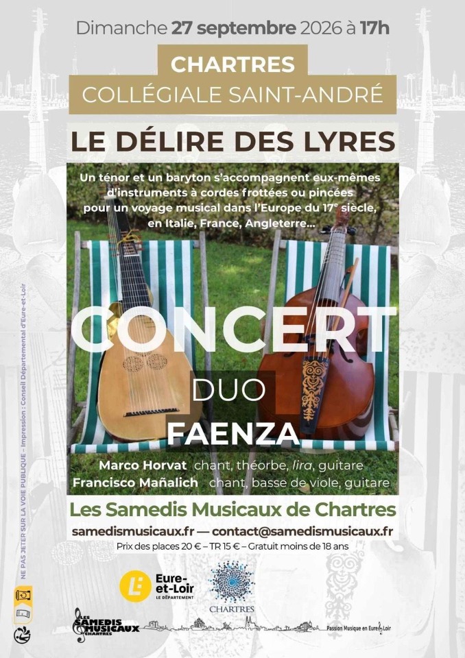 Ensemble Faenza, Le D&eacute;lire des lyres - Chartres