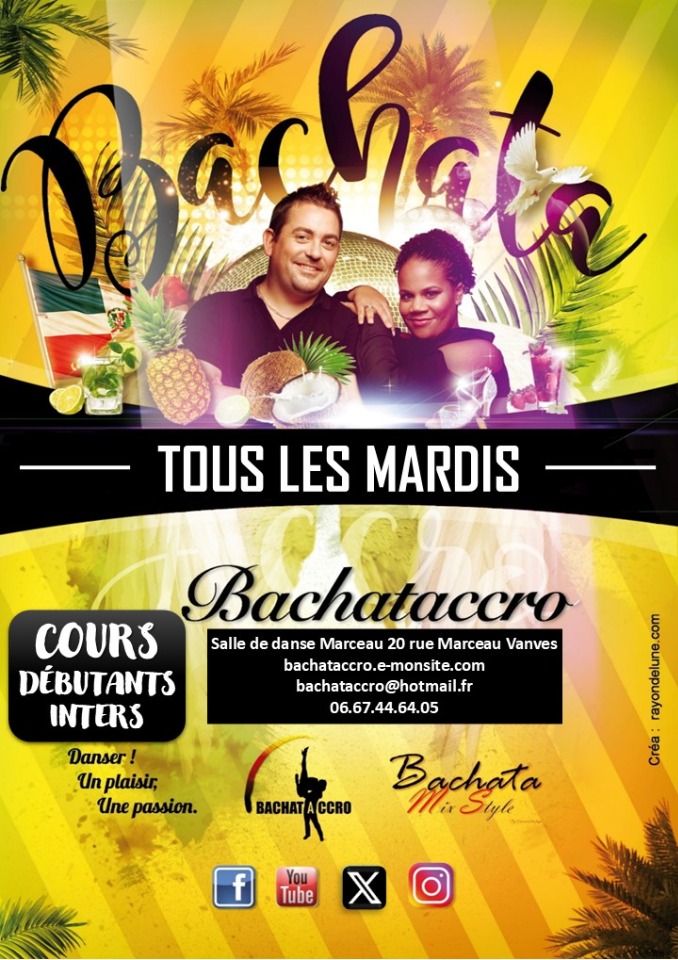Cours de bachata avec Bachataccro - Vanves