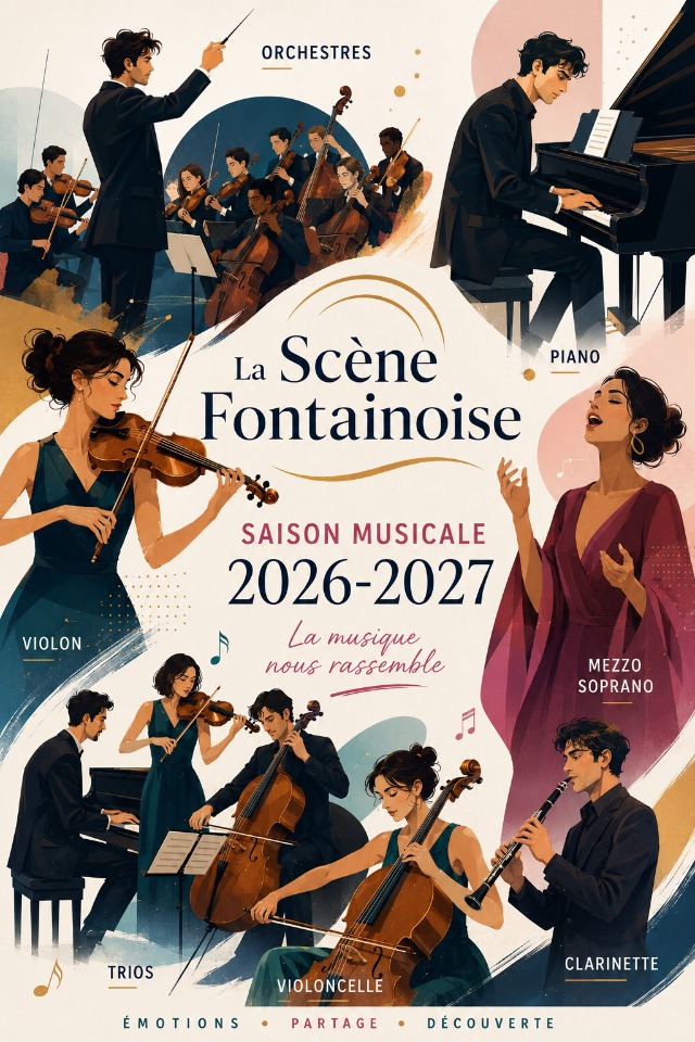 Sc&egrave;ne Fontainoise&nbsp;: Pr&eacute;sentation de la saison 2026-2027 - Fontaine-lès-Dijon