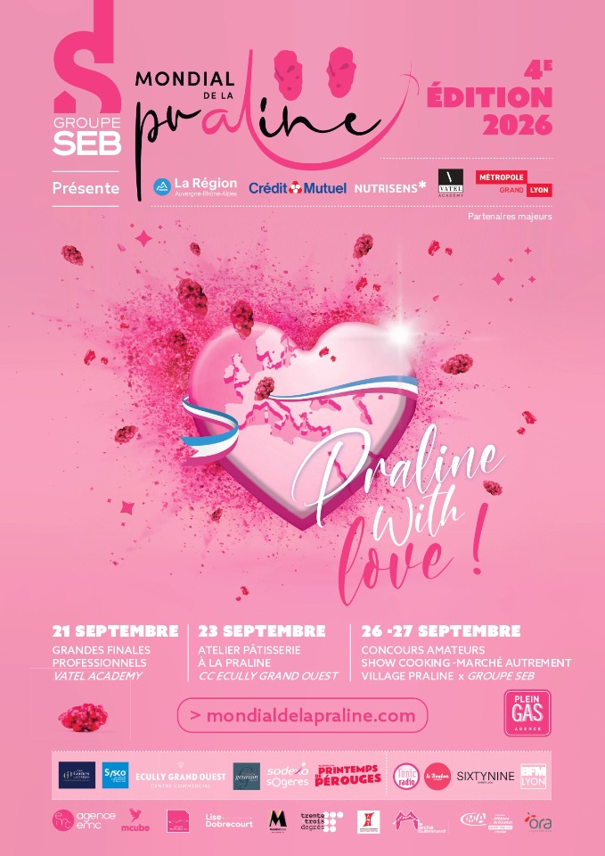 En septembre, Lyon se pare de rose avec le Mondial de la Praline  - Lyon
