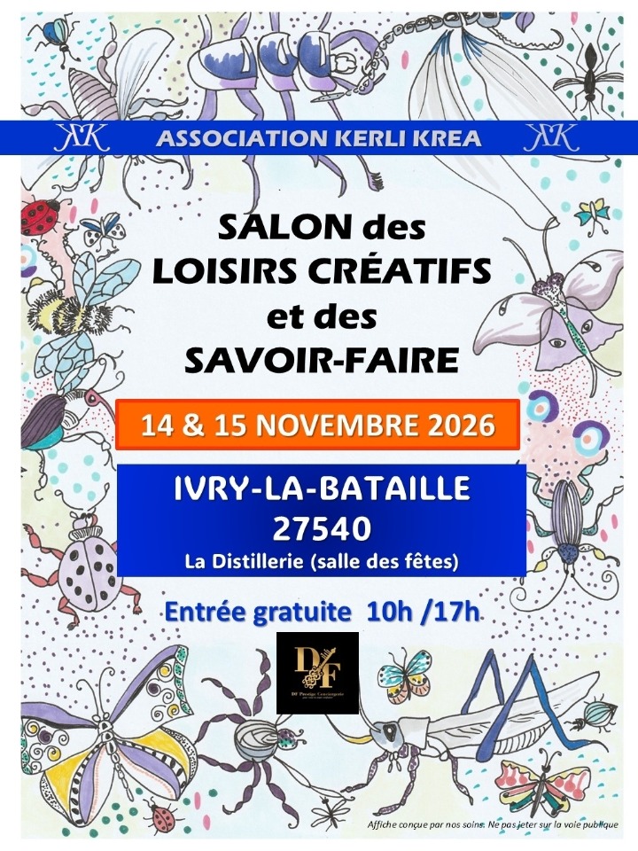 Salon Loisirs cr&eacute;atifs et Savoir-Faire de Kerli Kr&eacute;a 15&egrave; &eacute;dition - Ivry-la-Bataille