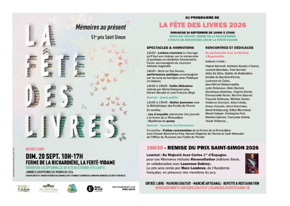 51e Prix St Simon - 21e F&ecirc;te des Livres  - La Ferté-Vidame
