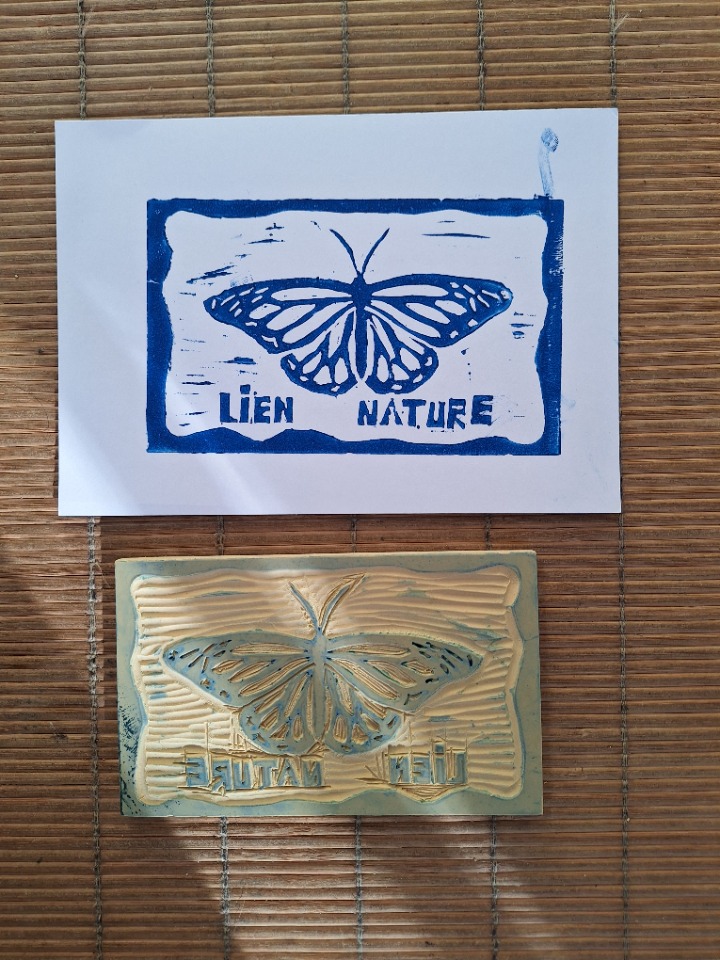 Atelier linogravure - Braud-et-Saint-Louis