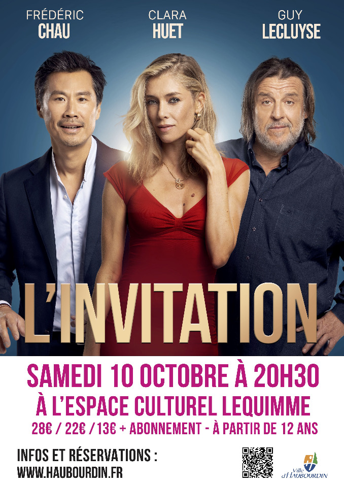 L'invitation - Fr&eacute;d&eacute;ric Chau et Guy Lecluyse (Th&eacute;&acirc;tre)  - Haubourdin