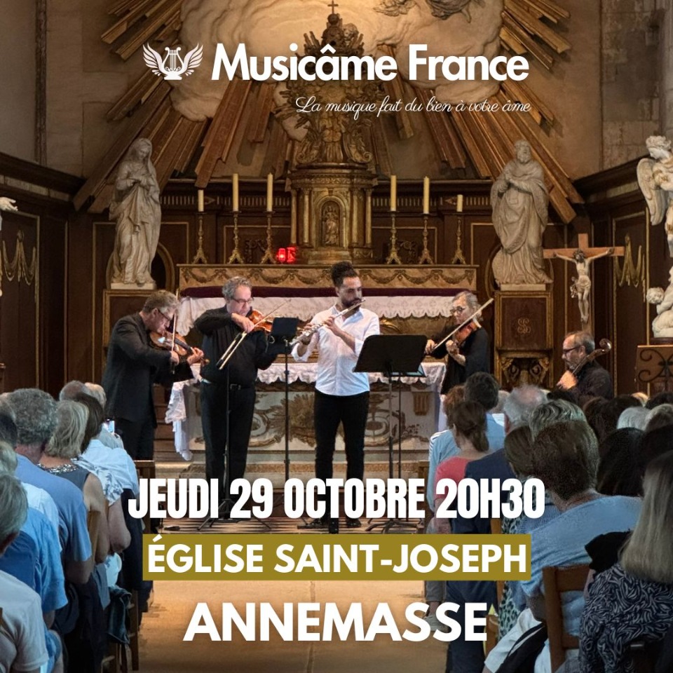 Concert &agrave; Annemasse&nbsp;: Bach, Vivaldi, Schubert, Rachmaninov, - Annemasse