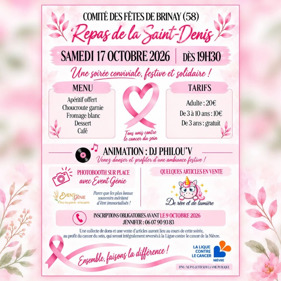 Repas de la Saint-Denis - Brinay
